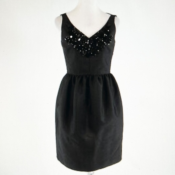 Kate Spade Embellished Cupcake Dress Take a Walk on the Wild Side Black Sz14 NWT - Picture 3 of 16